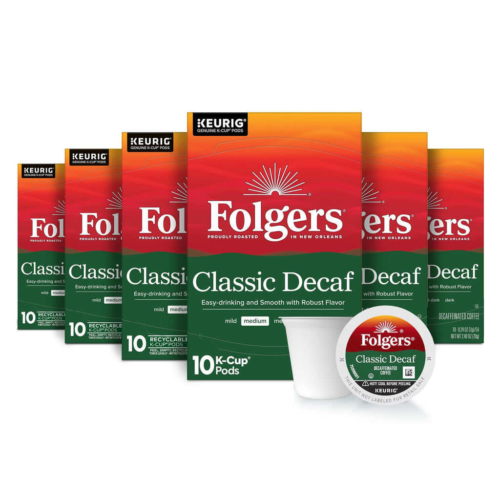 Medium Roast Decaf Coffee K-Cup Pods 60 Count Y5437