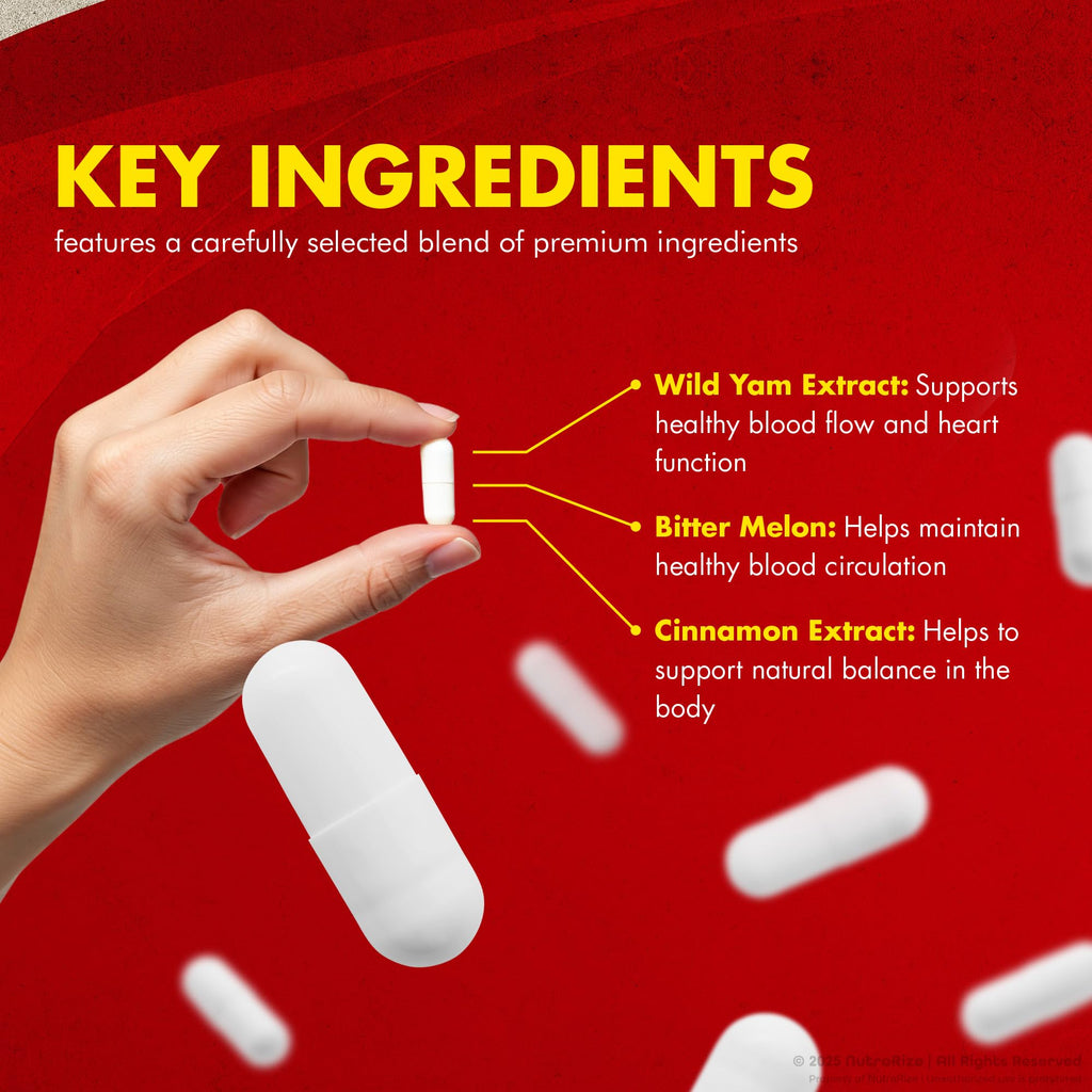 Natural Blood Support Capsules E493710