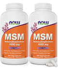 MSM 1000mg 400 Veg Capsules Pack of 2 L59836