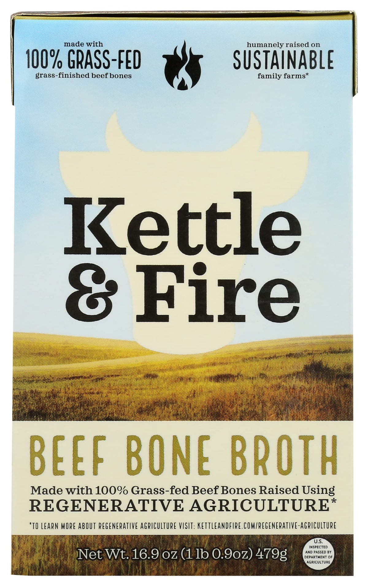 Beef Bone Broth 16.9 Oz (Pack of 6) Y795