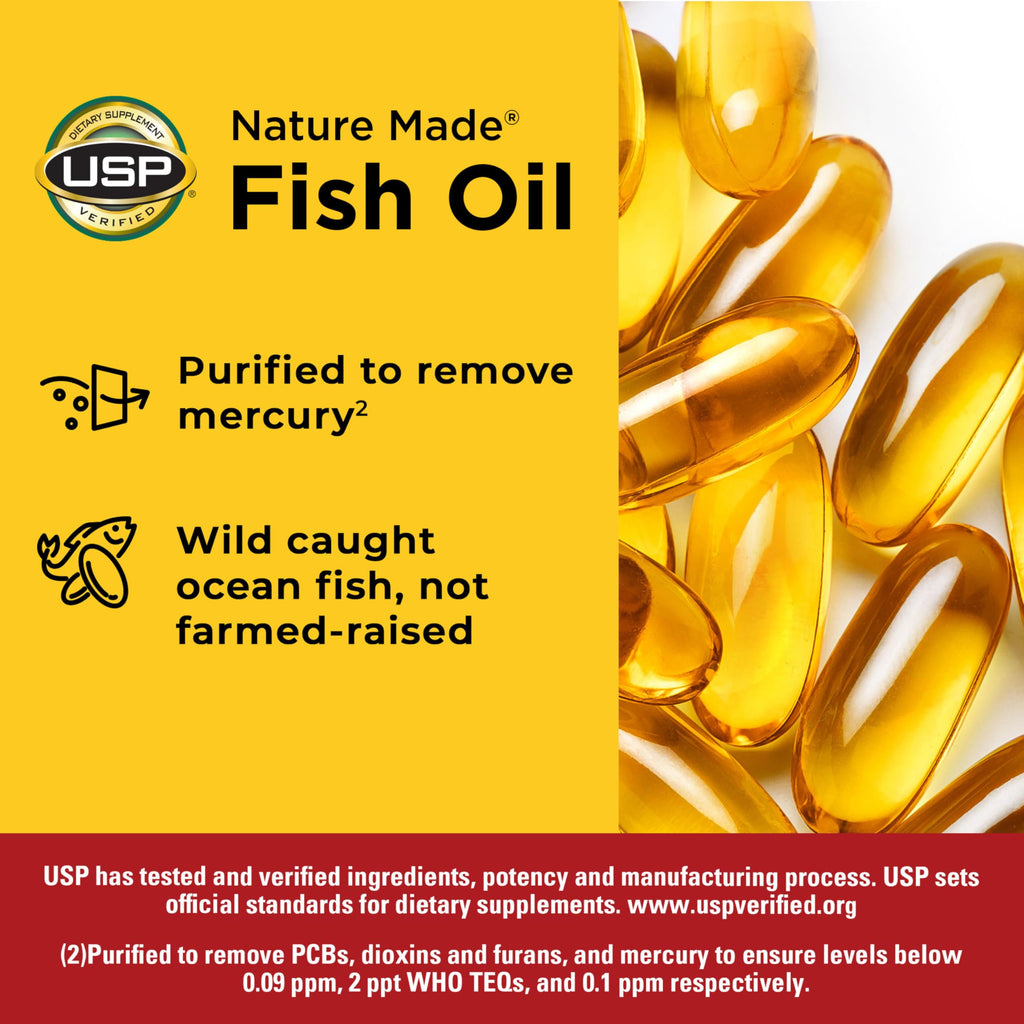 Fish Oil Omega 3 1200 mg Softgels H5648