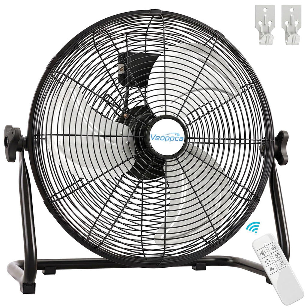 18" Industrial High Velocity Floor Fan with Remote N5601