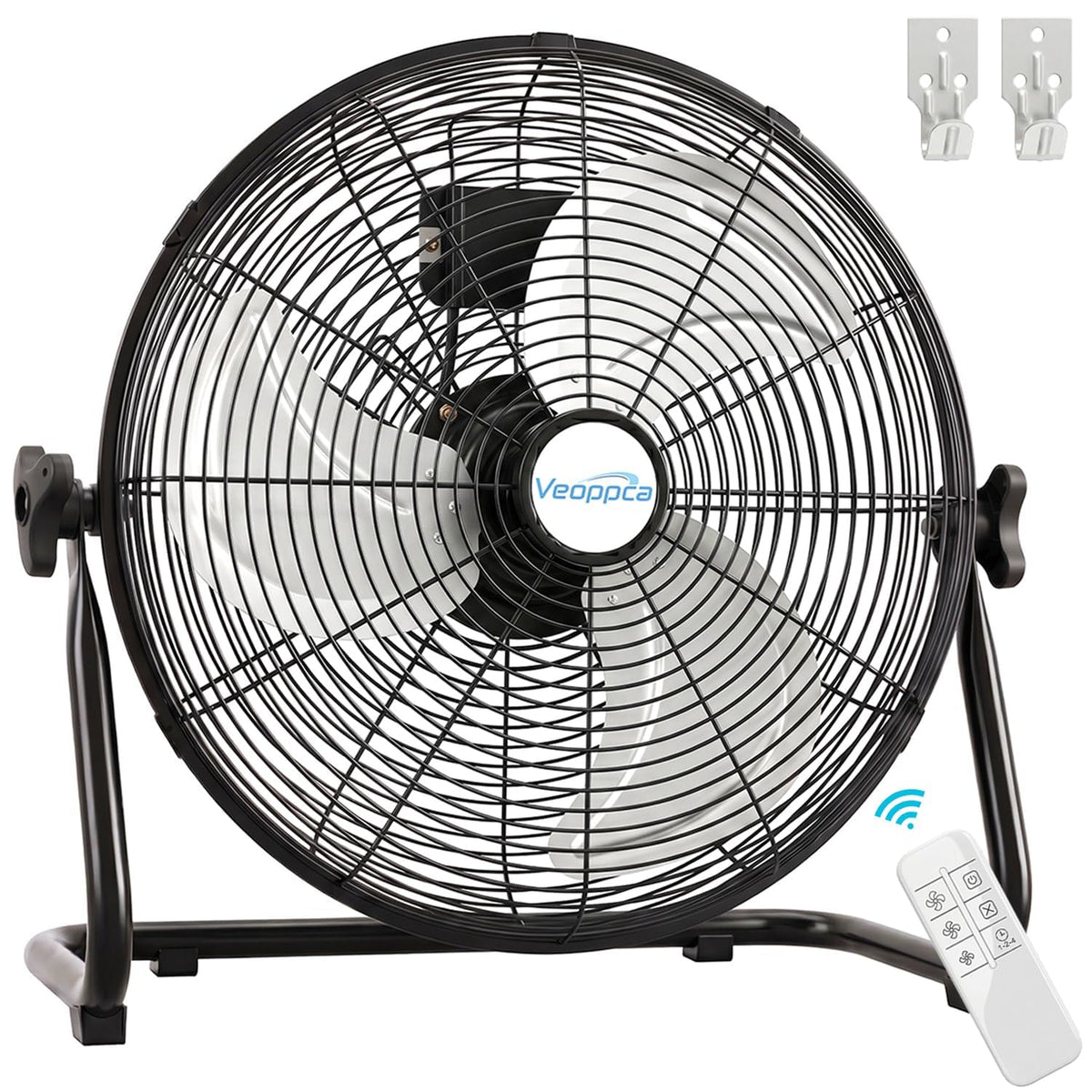 18" Industrial High Velocity Floor Fan with Remote N5601