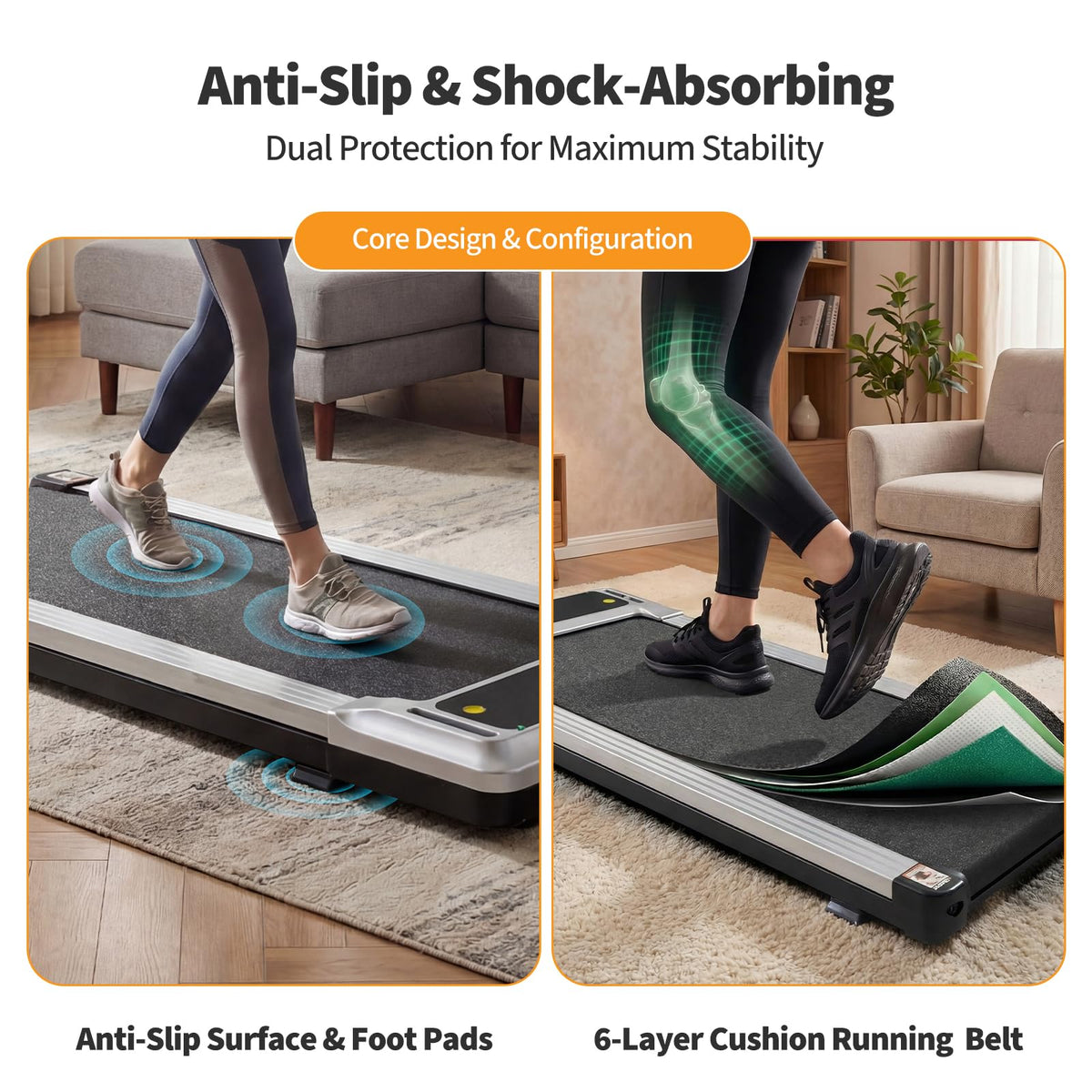 3-in-1 Walking Pad Treadmill Y540
