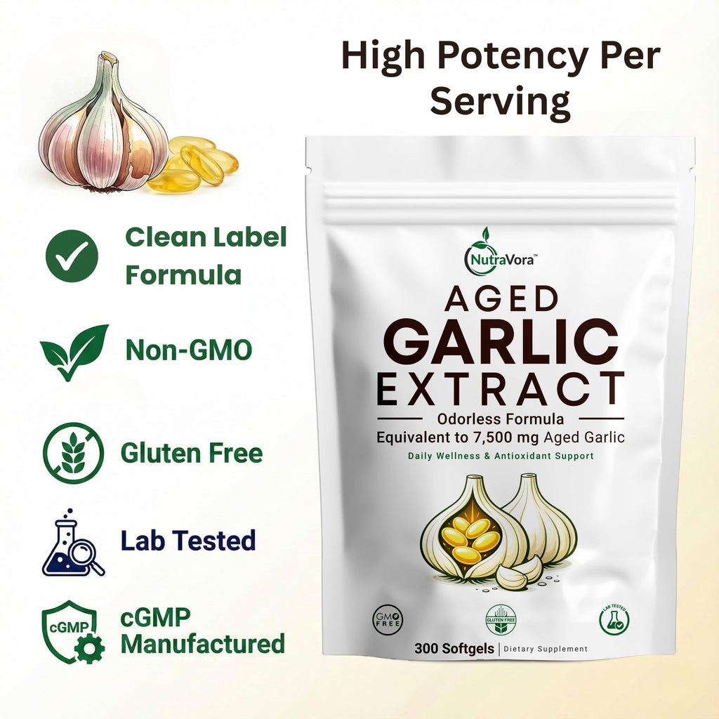 Aged Garlic Extract Softgels, 300 Softgels T760163