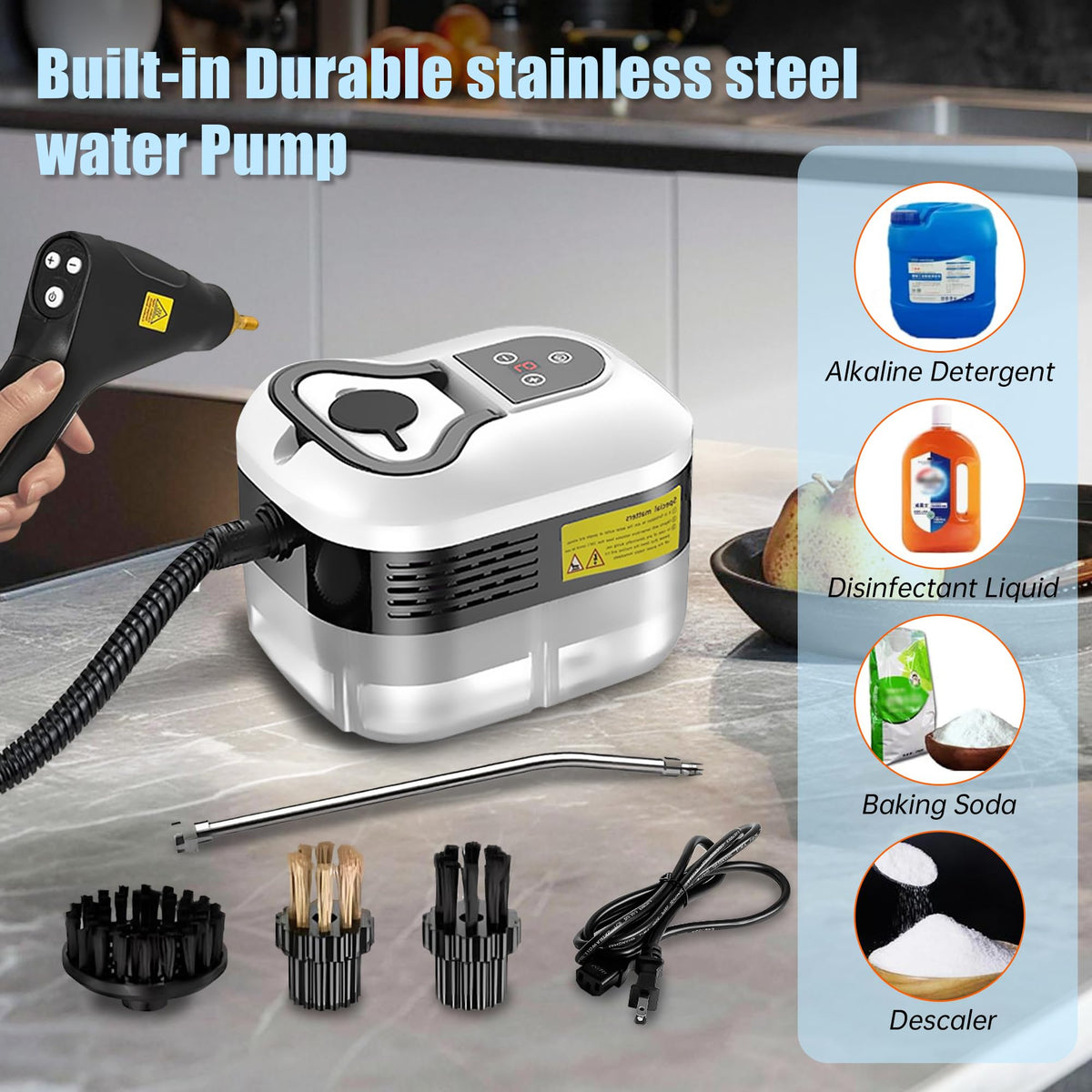 2500W Handheld Steam Cleaner Q53617