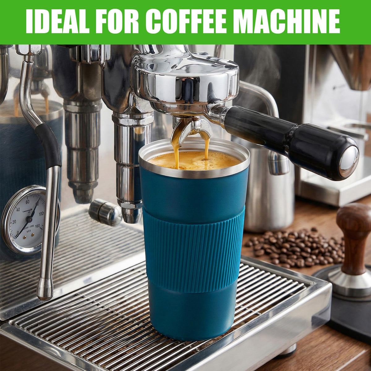 4 Pack 17oz Stainless Steel Insulated Coffee Mug with Lid V407