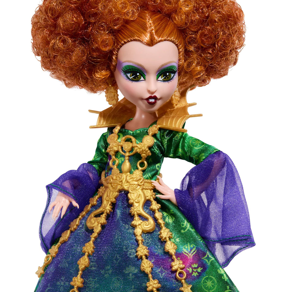 Dolls Set with Articulated Figures, Witchy Dresses, and Accessories A551
