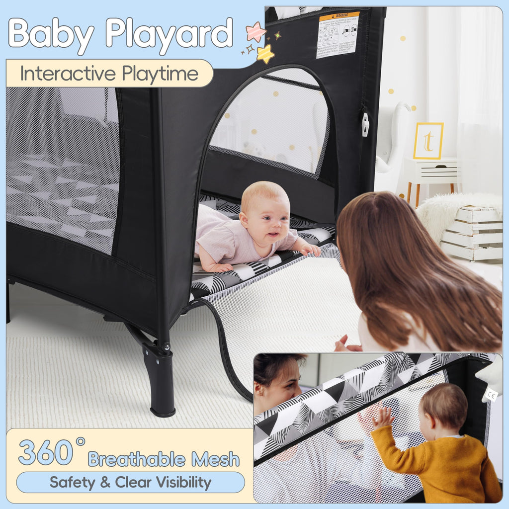 5-in-1 Pack and Play with Changing Table and Bassinet H20815