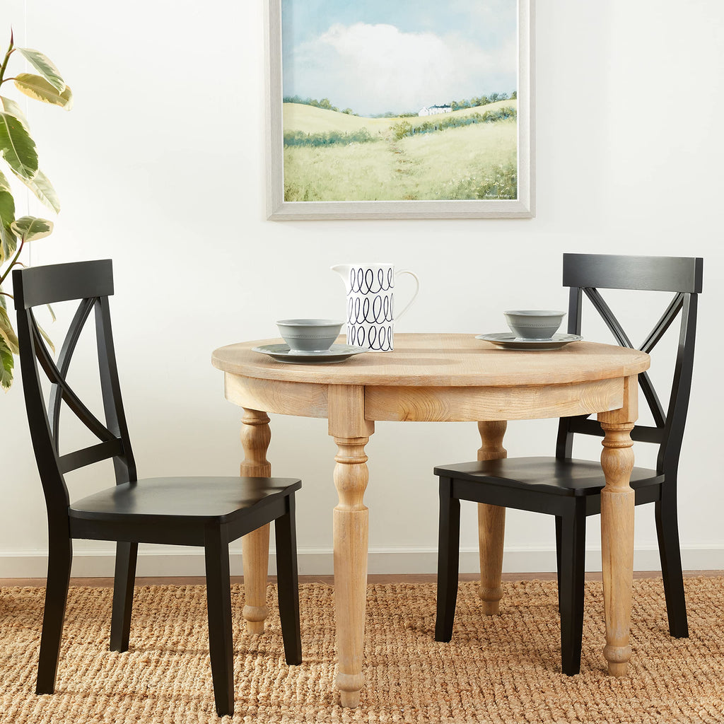 Black Dining Chairs Set of 2 Z667